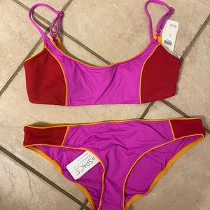 l*Space two piece swimsuit- sold at Anthropologie